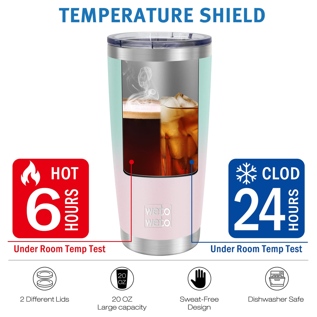 20oz Insulated Stainless Steel Tumbler