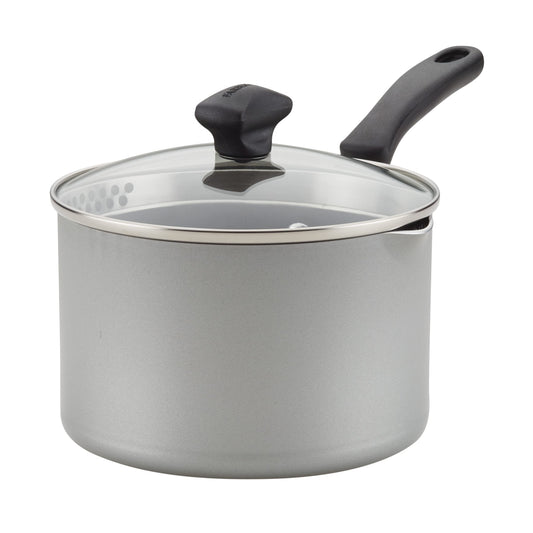 Cookstart DiamondMax Nonstick Straining Saucepan