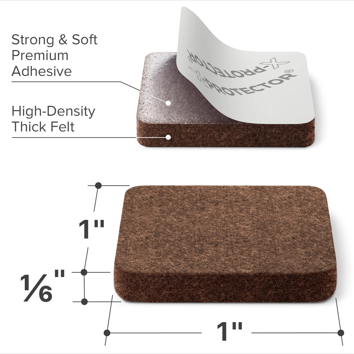 Felt Furniture Pads (48 Count)