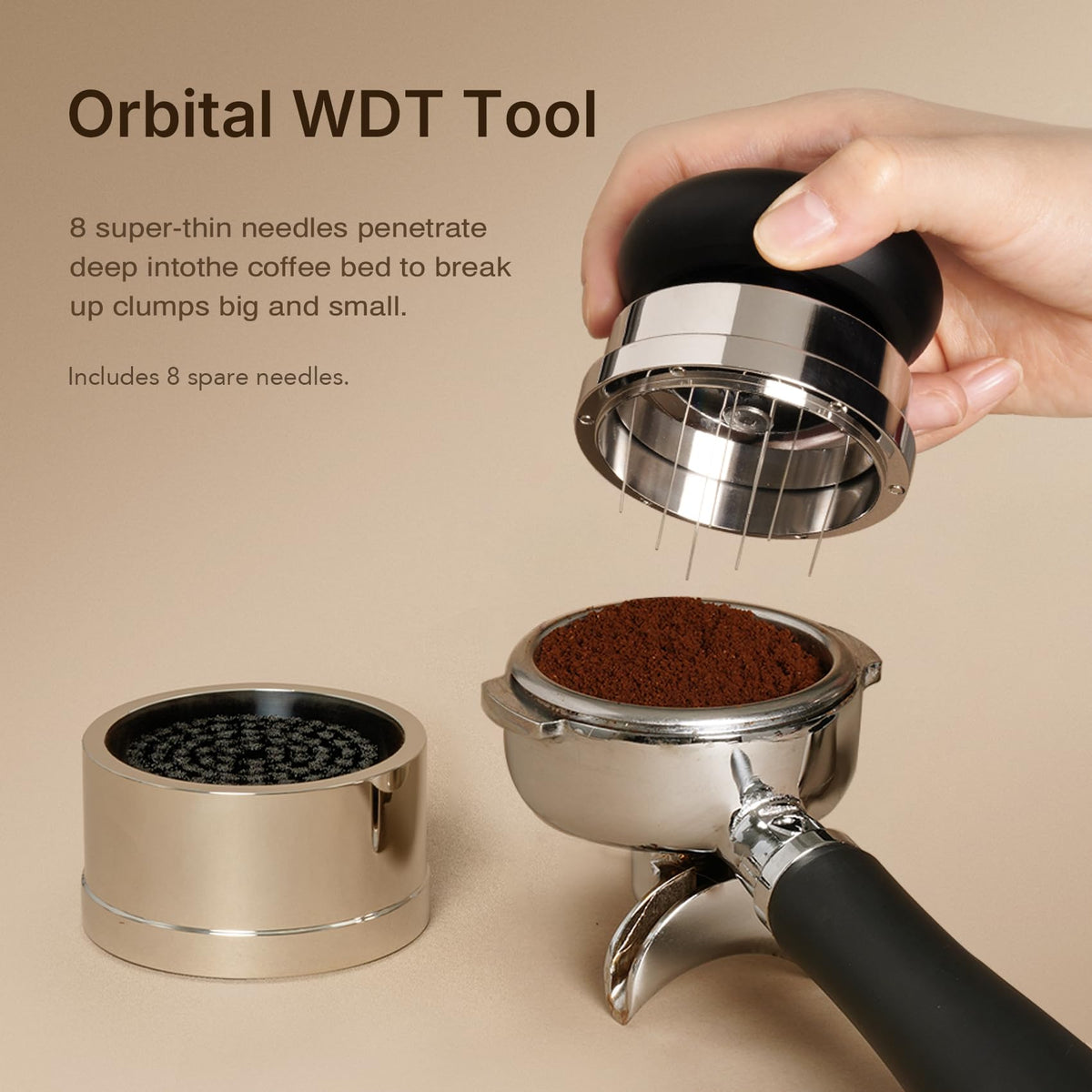 Espresso Tamper Set 58.4mm with WDT Tool