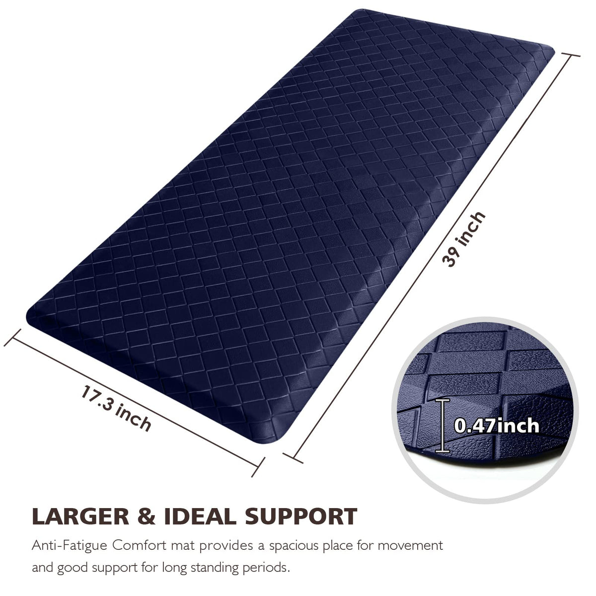 Kitchen Mats for Floor Cushioned Anti