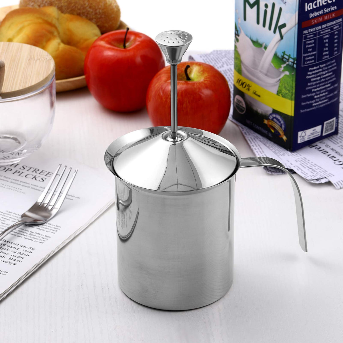 Milk Frother Manual Milk Frother