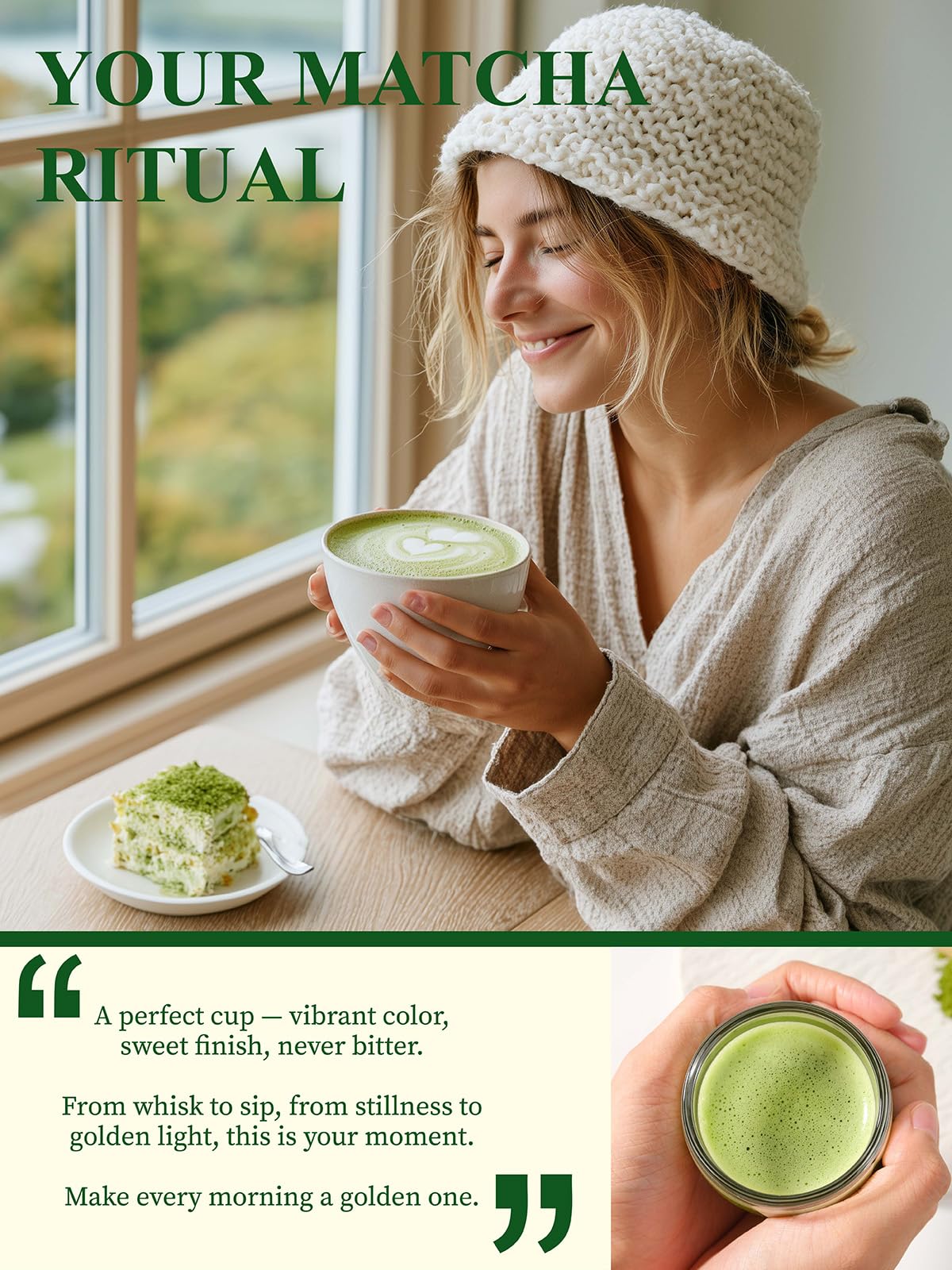 Organic Matcha Green Tea Powder (3.5 Ounce)