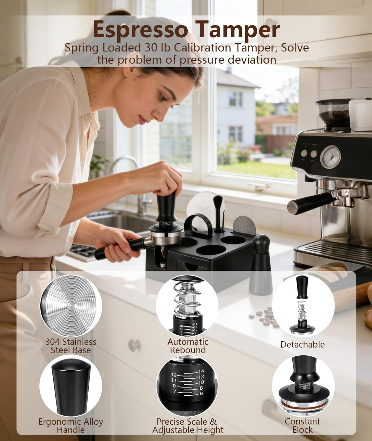 10 PCS Espresso Accessories Kit