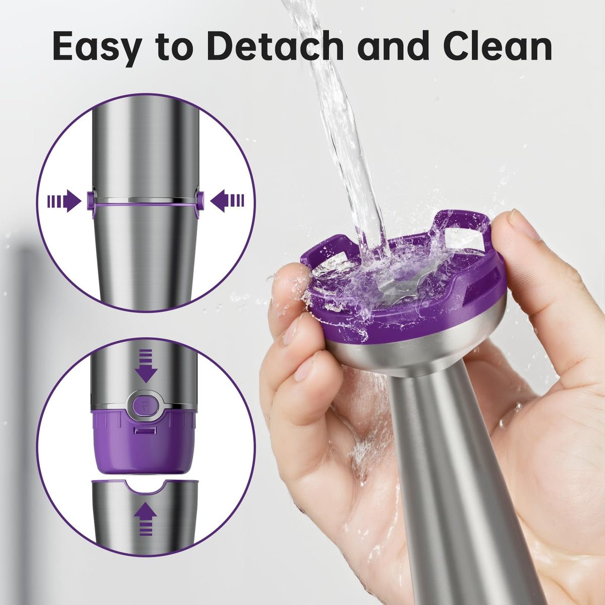 Immersion Blender Handheld 5 in 1 Hand Blender Set 1100W Heavy Duty