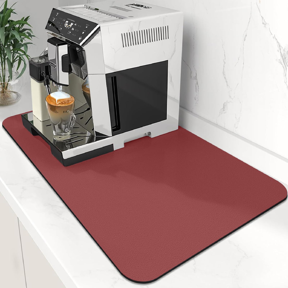 Coffee Mat Super Absorbent Dish Drying Mat Coffee Bar Mat 12"x 19"