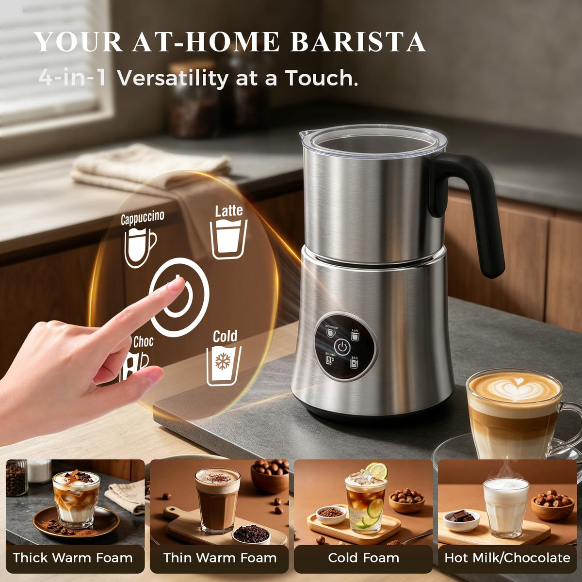 lectric Frother 900ML