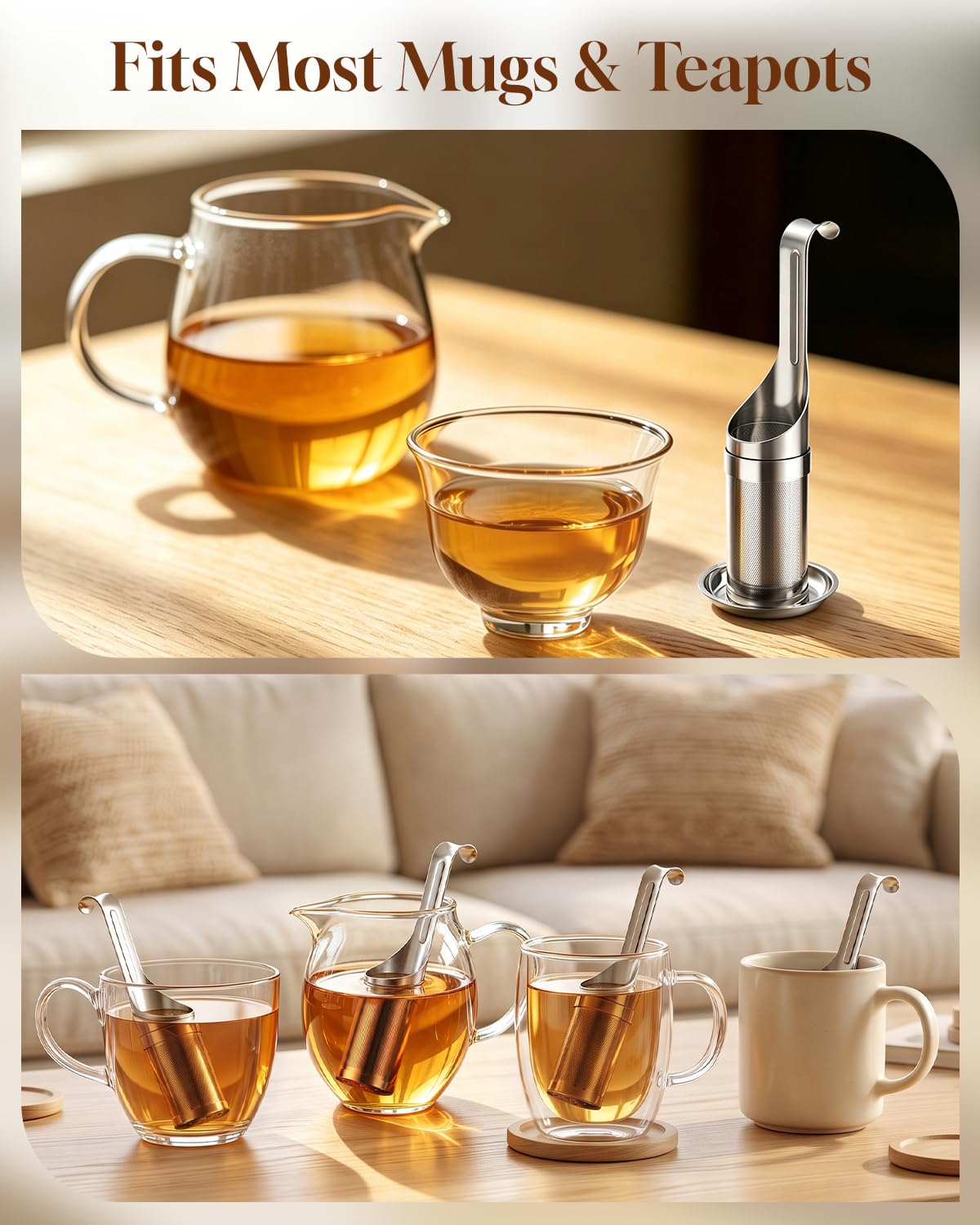Tea Infuser for Loose Leaf Tea