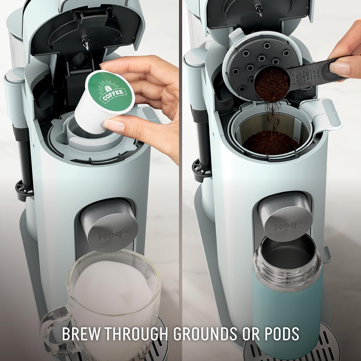 Pods & Grounds Coffee Maker