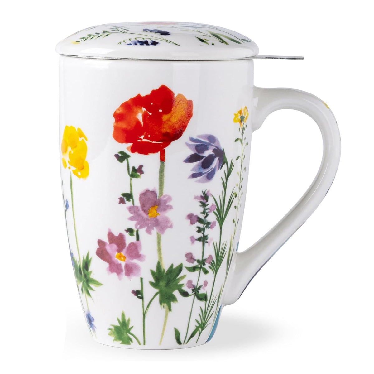 Tea Cup With Infuser and Lid