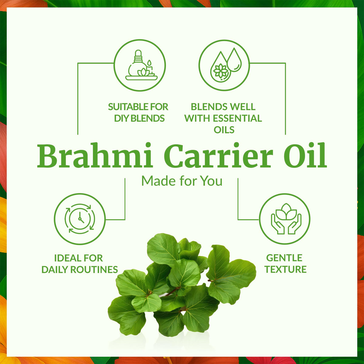SVA Brahmi Carrier Oil (4 Fl Oz)
