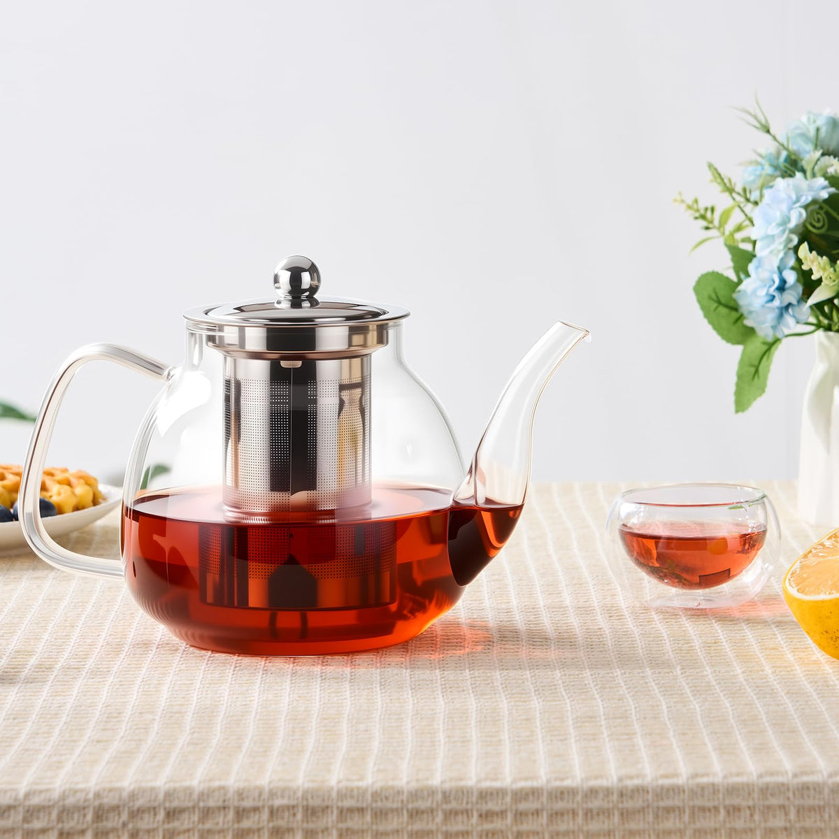 Glass Teapot with Infuser
