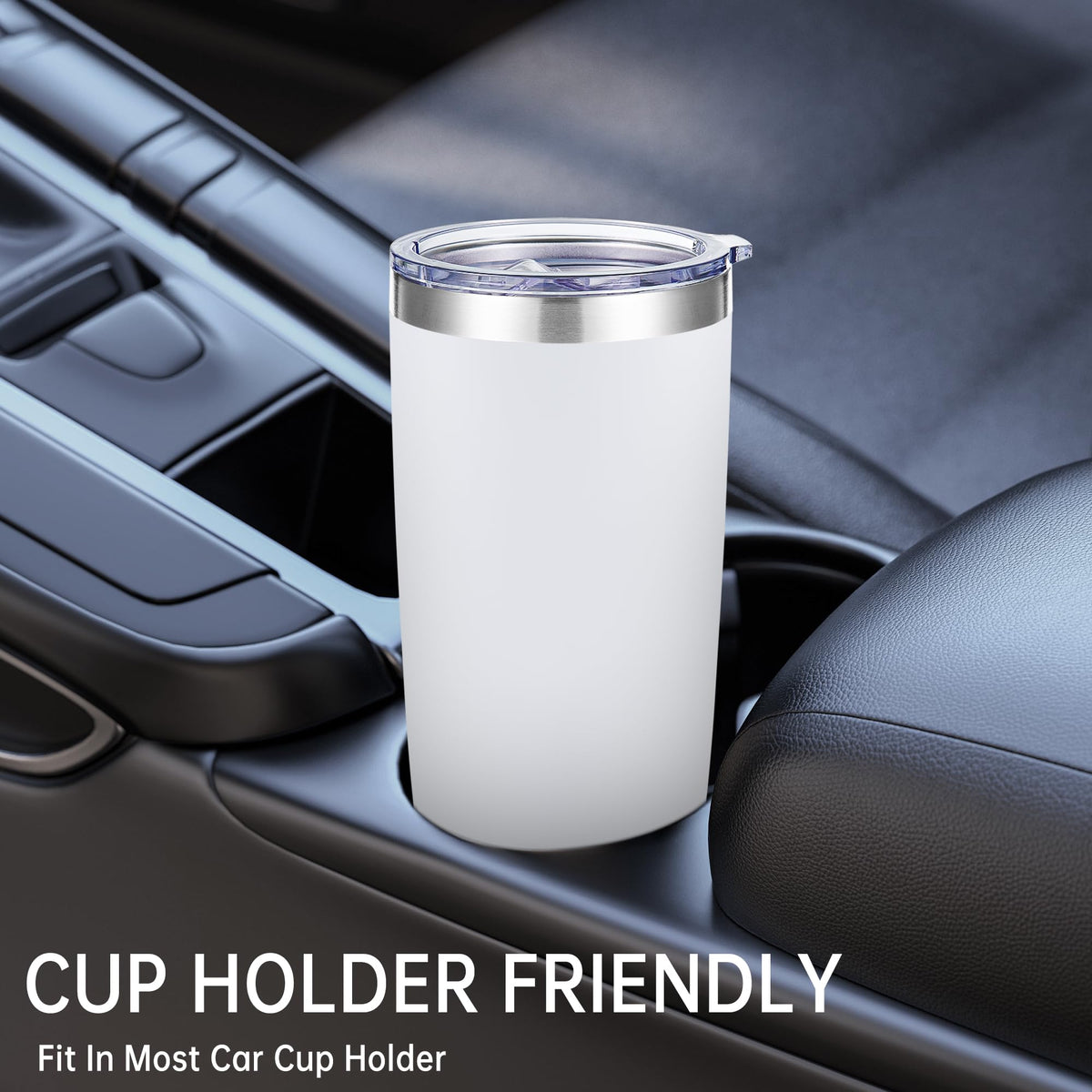20 oz Tumblers Bulk Stainless Steel Tumbler with Lid (12 Count)