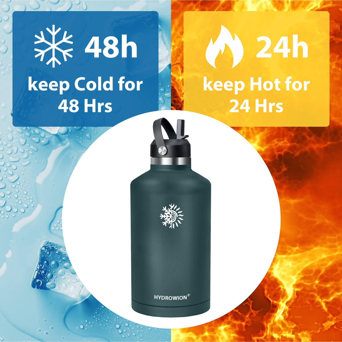 128oz Insulated Water Bottle