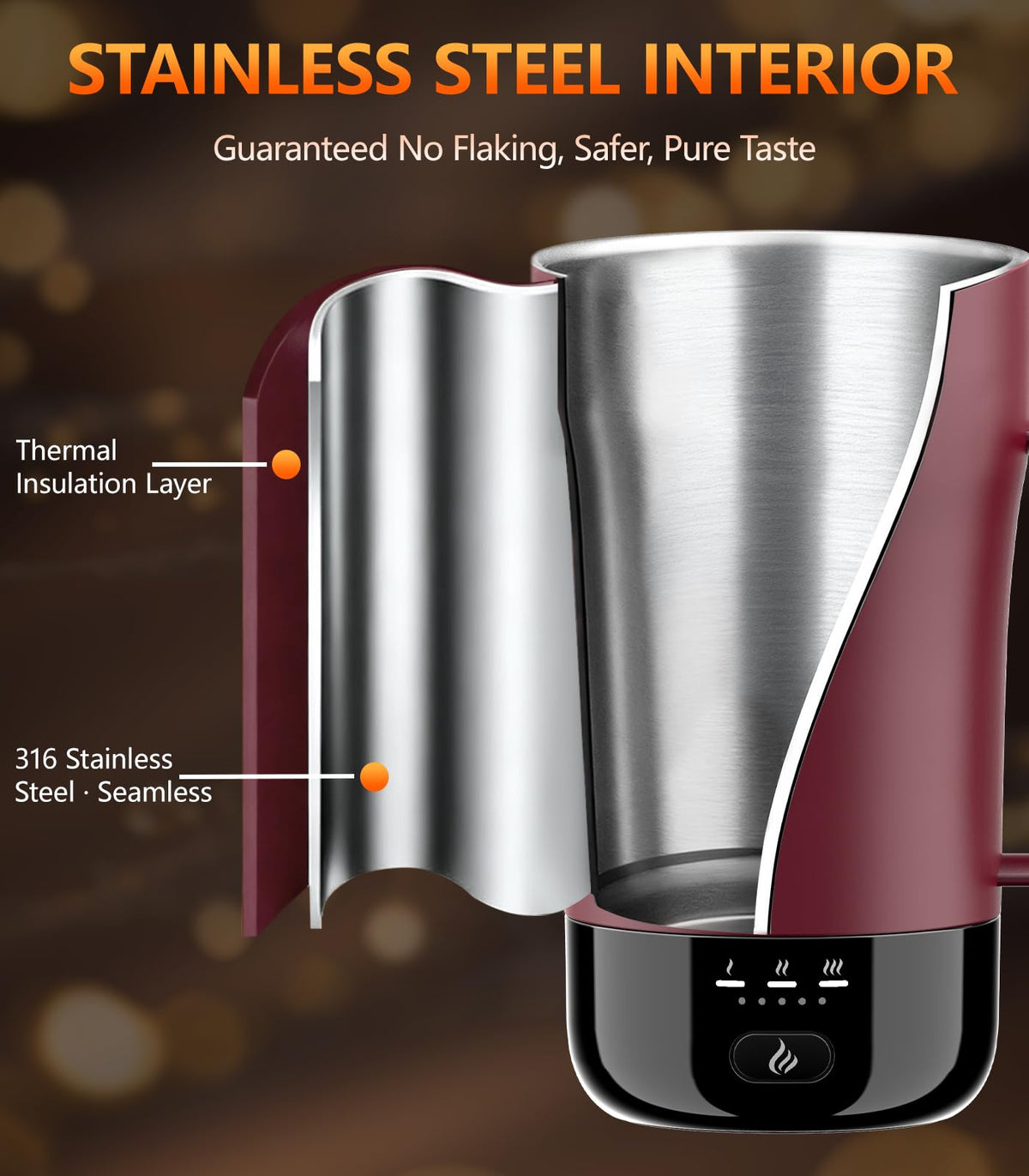 Self Heating Coffee Mug