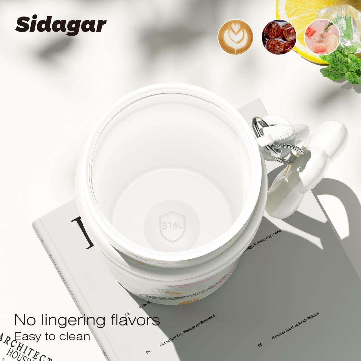 24 oz Stainless Steel Tumbler with Lid and Straw