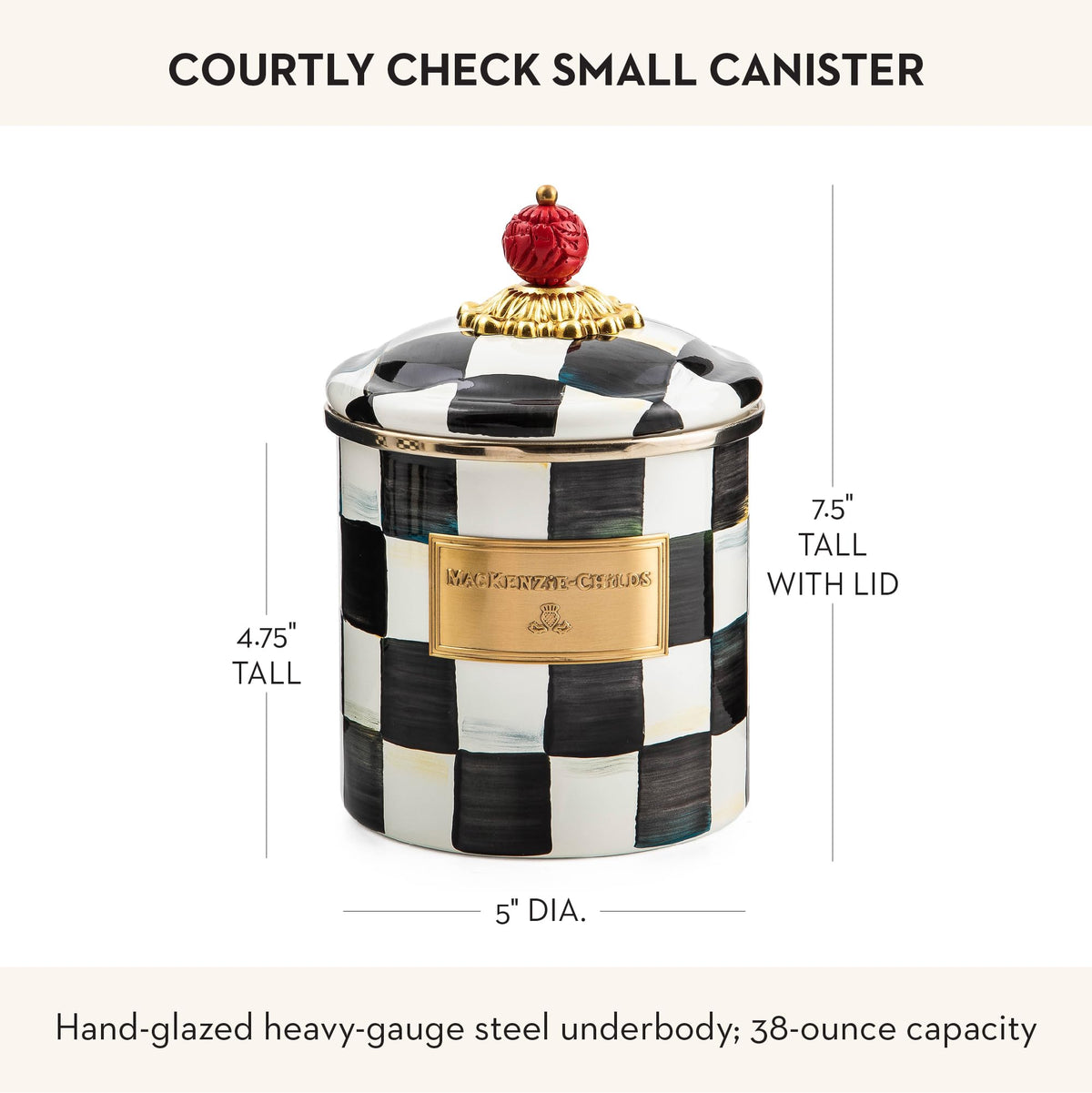 Enamel Canister