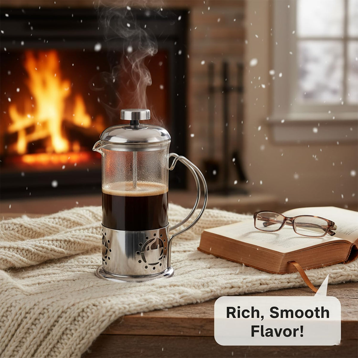 Single Serve French Press Coffee Maker