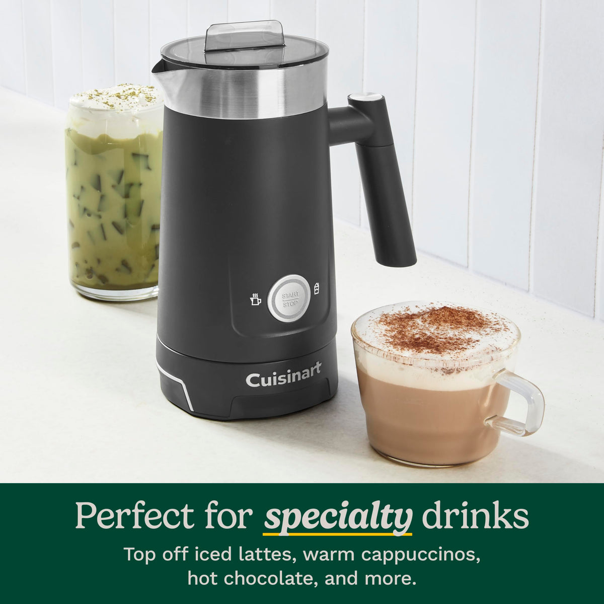 Hot and Cold Foam Milk Frother