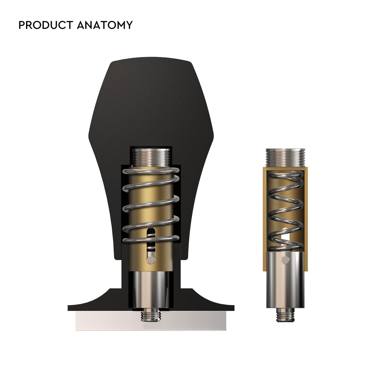 58.5mm Espresso Coffee Tamper V4