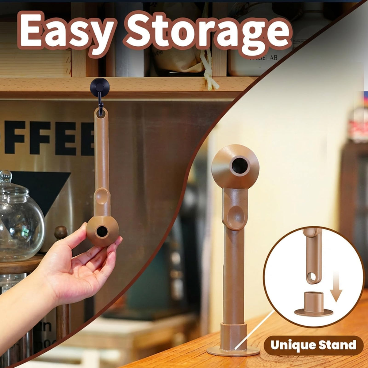Coffee Scoop with Funnel for Ground Coffee