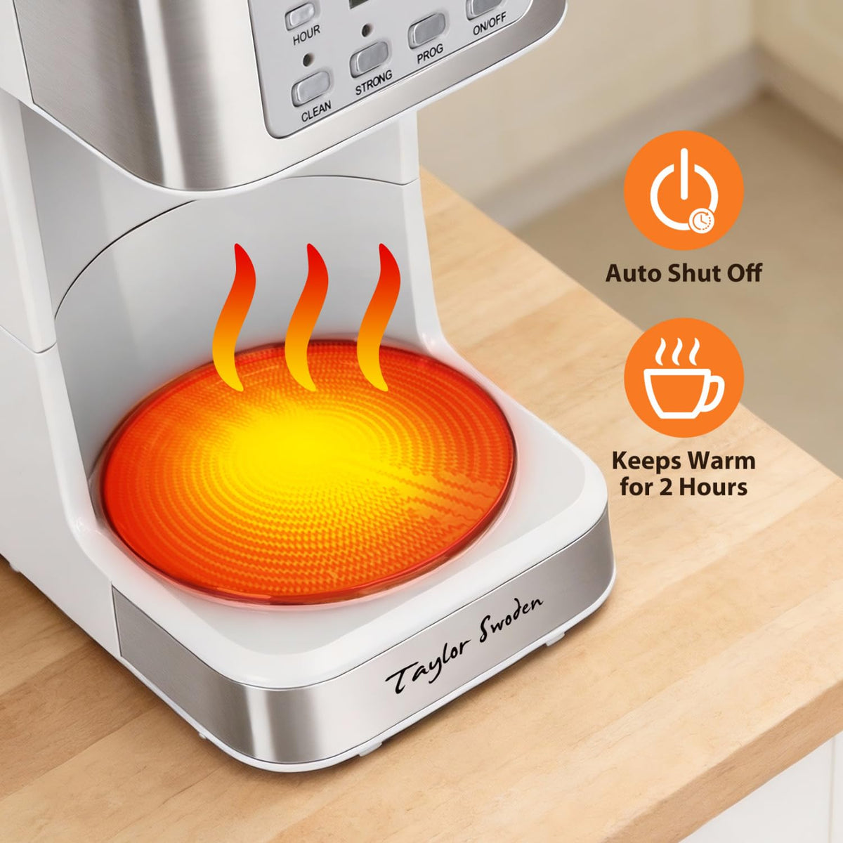 12 Cup Programmable Coffee Maker