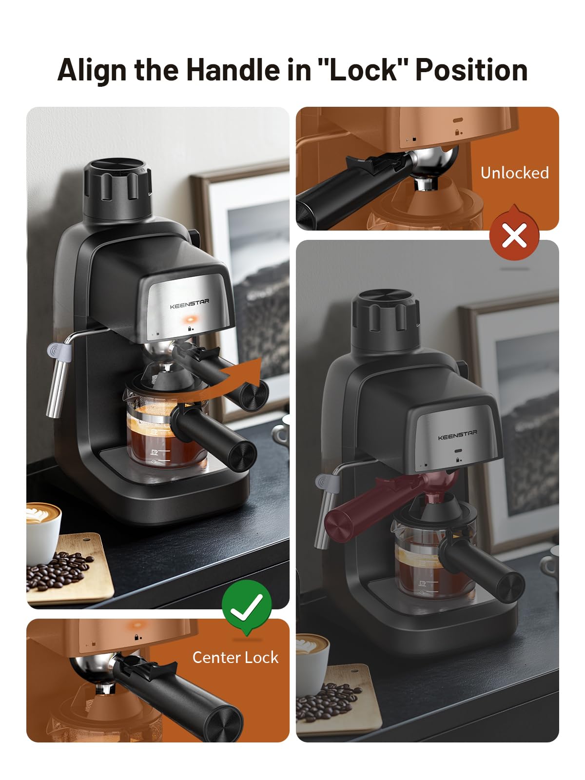 3.5Bar Espresso Machine 800W