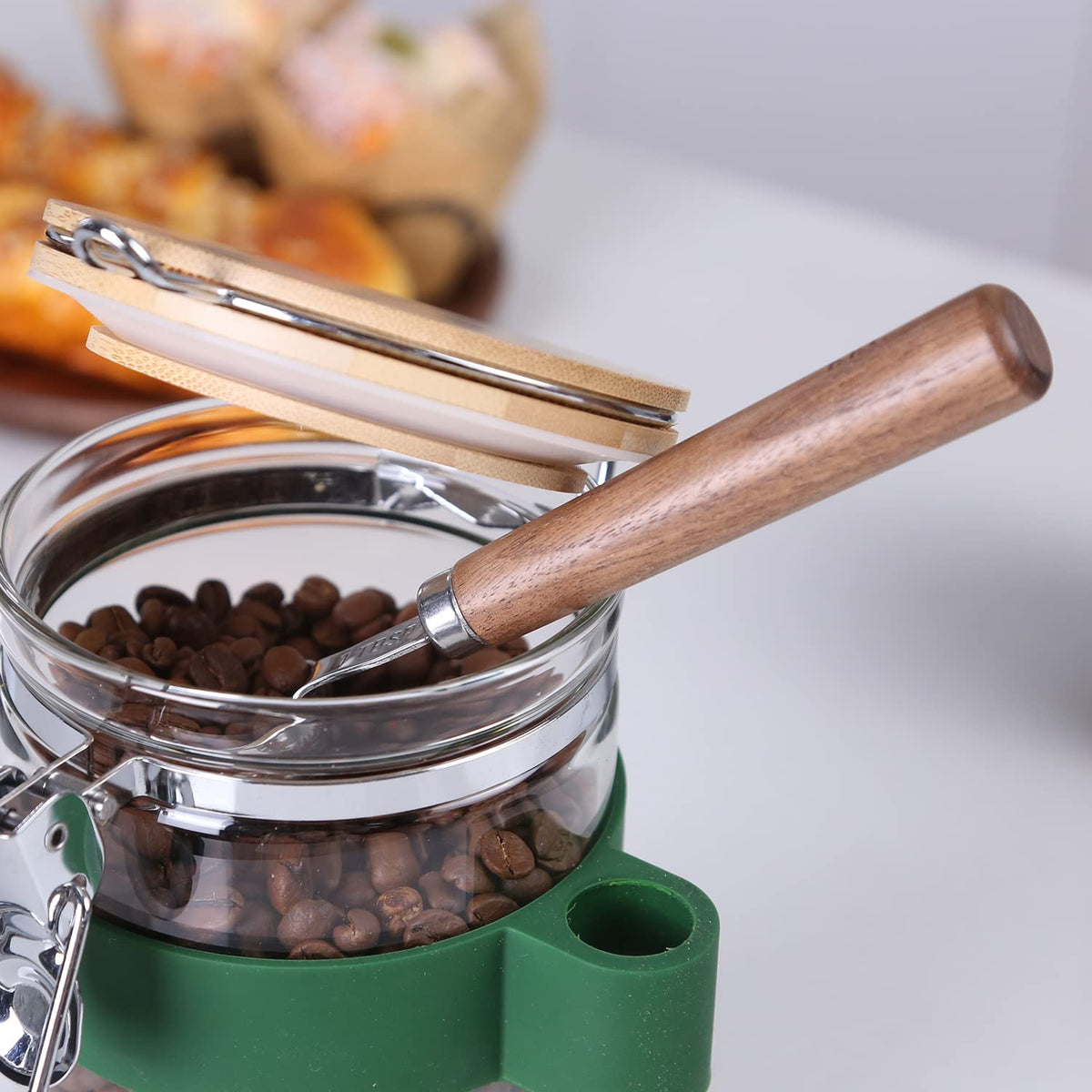 Coffee Scoop Wood Handle for Ground Coffee