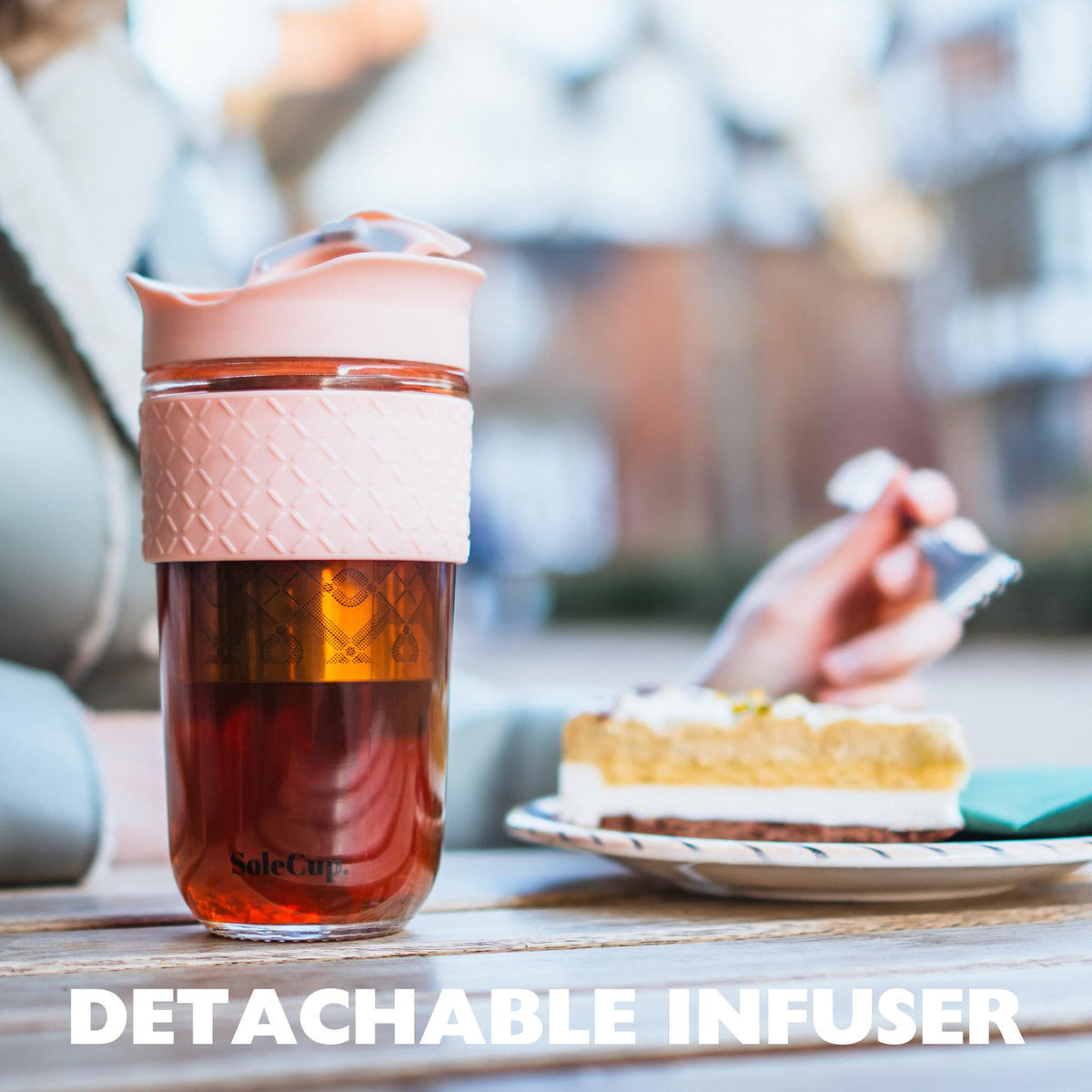 Large Travel Mug Loose Tea Infuser