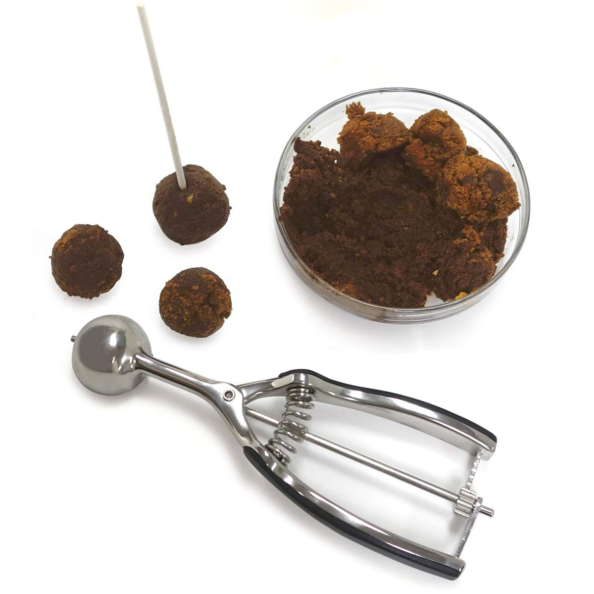 Grip-EZ 1-Tablespoon Stainless Scoop, 35MM
