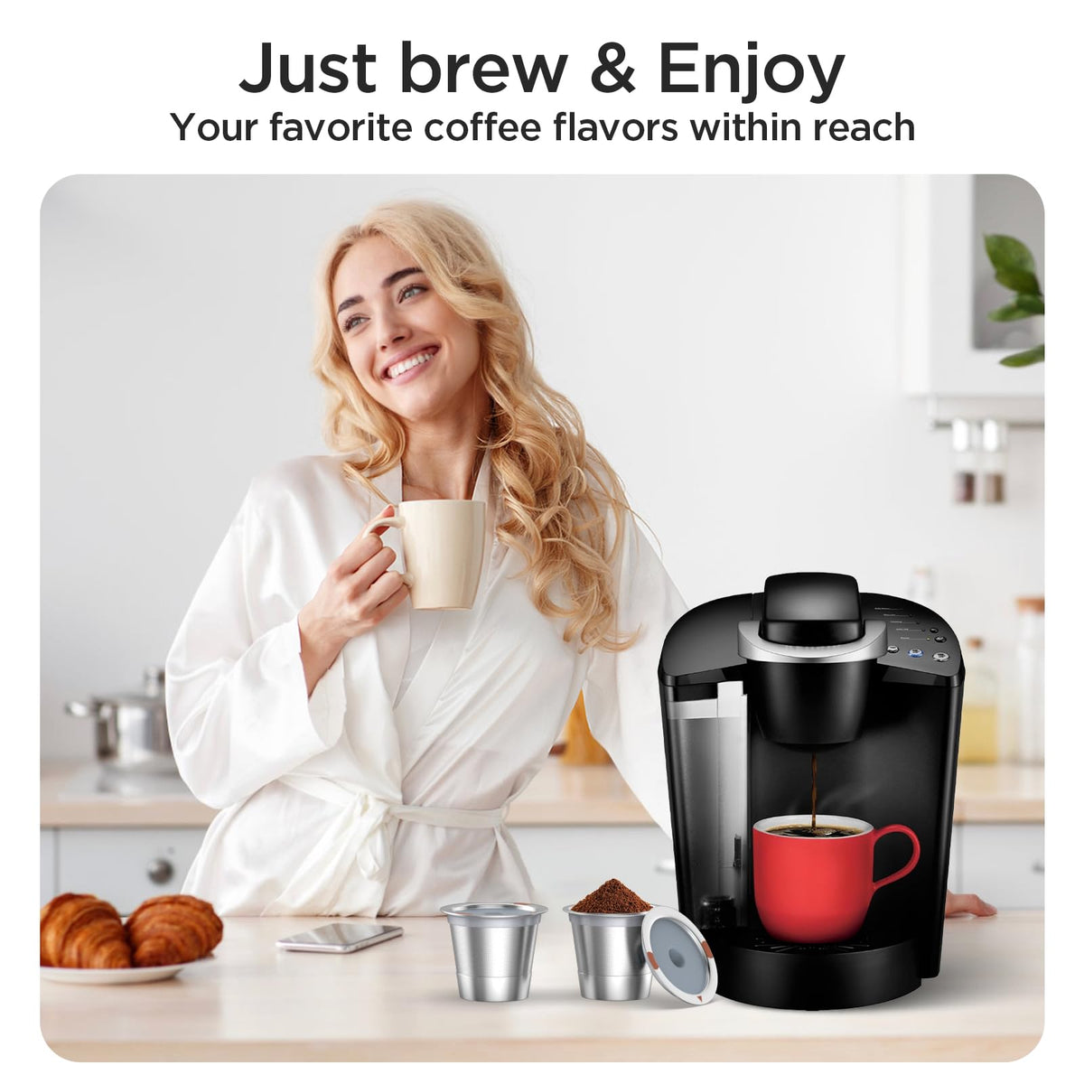 Reusable K Cups and Coffee Pods