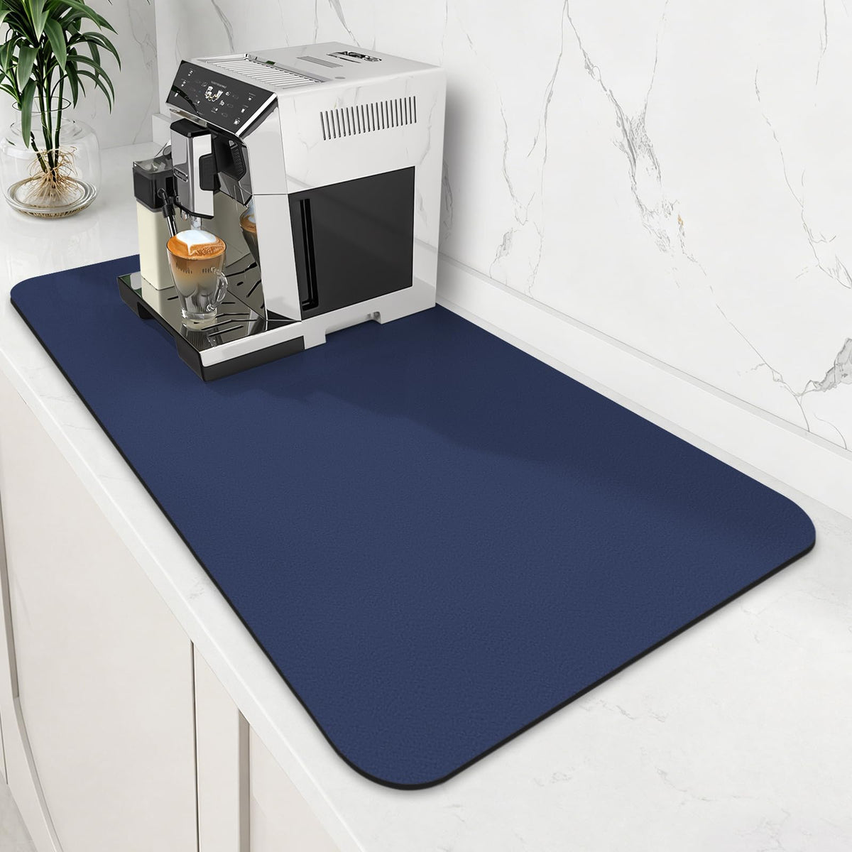 Coffee Mat Super Absorbent Dish Drying Mat Coffee Bar Mat 18"x 32"