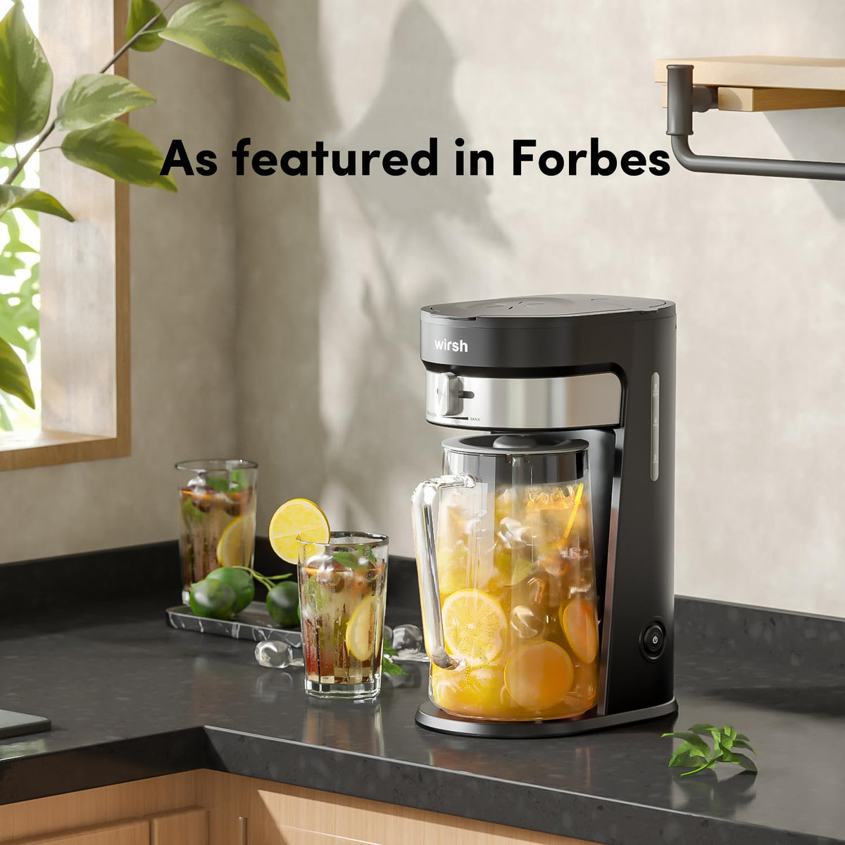 Iced Tea Maker with 3QT Pitcher