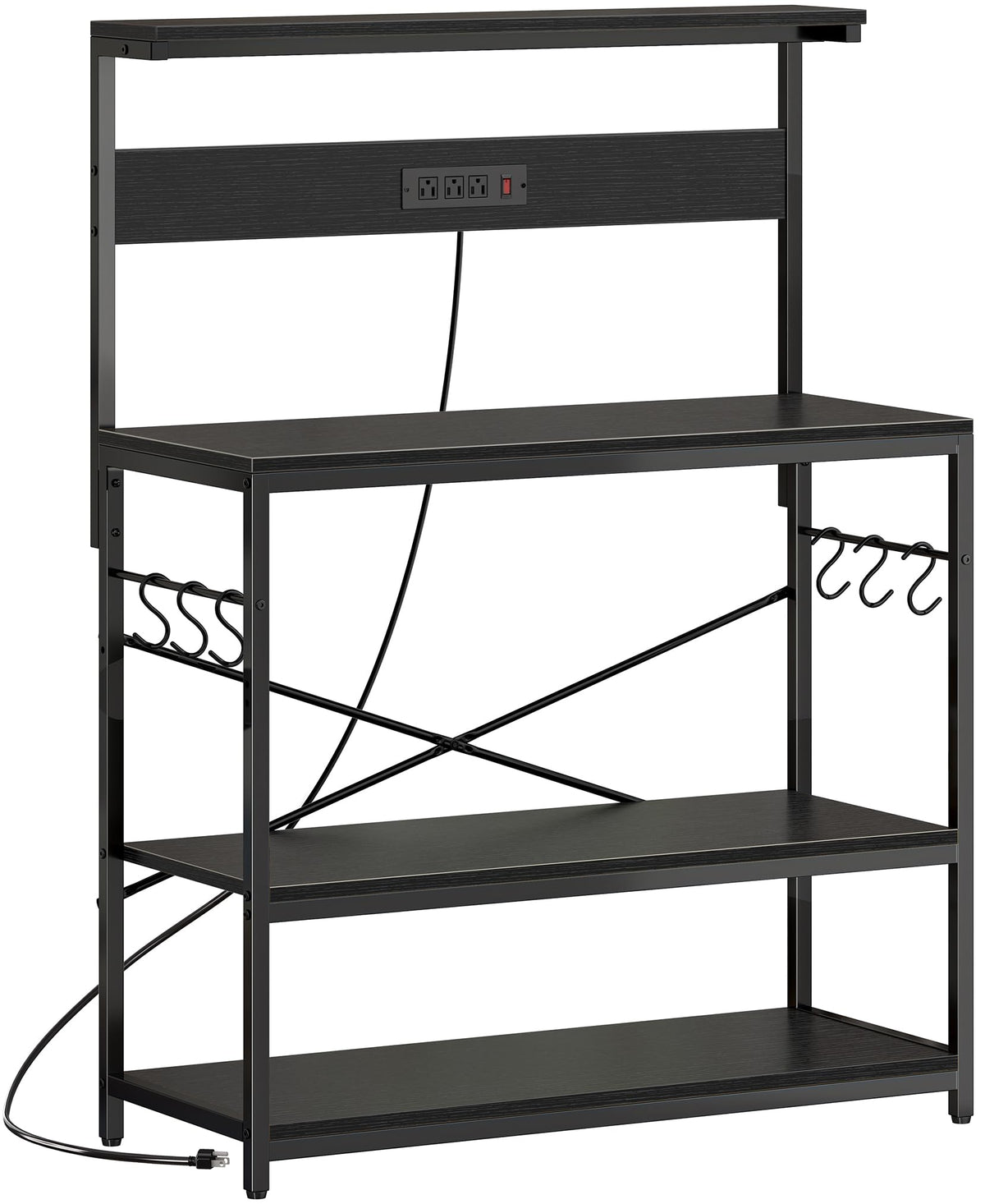 Bakers Rack with Power Outlets
