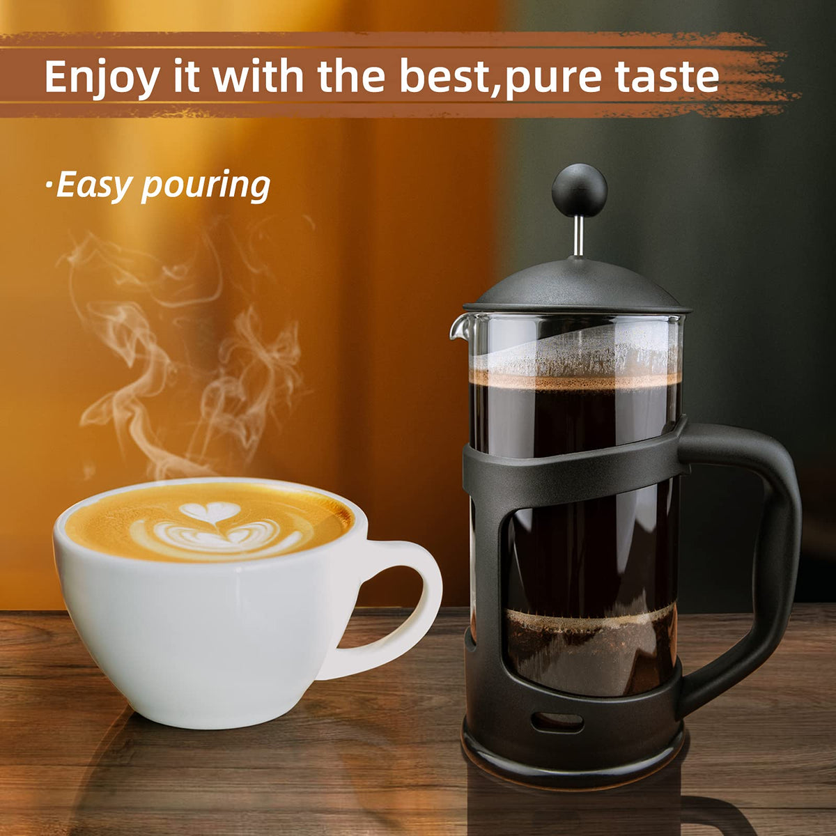 Mini French Press Coffee Maker