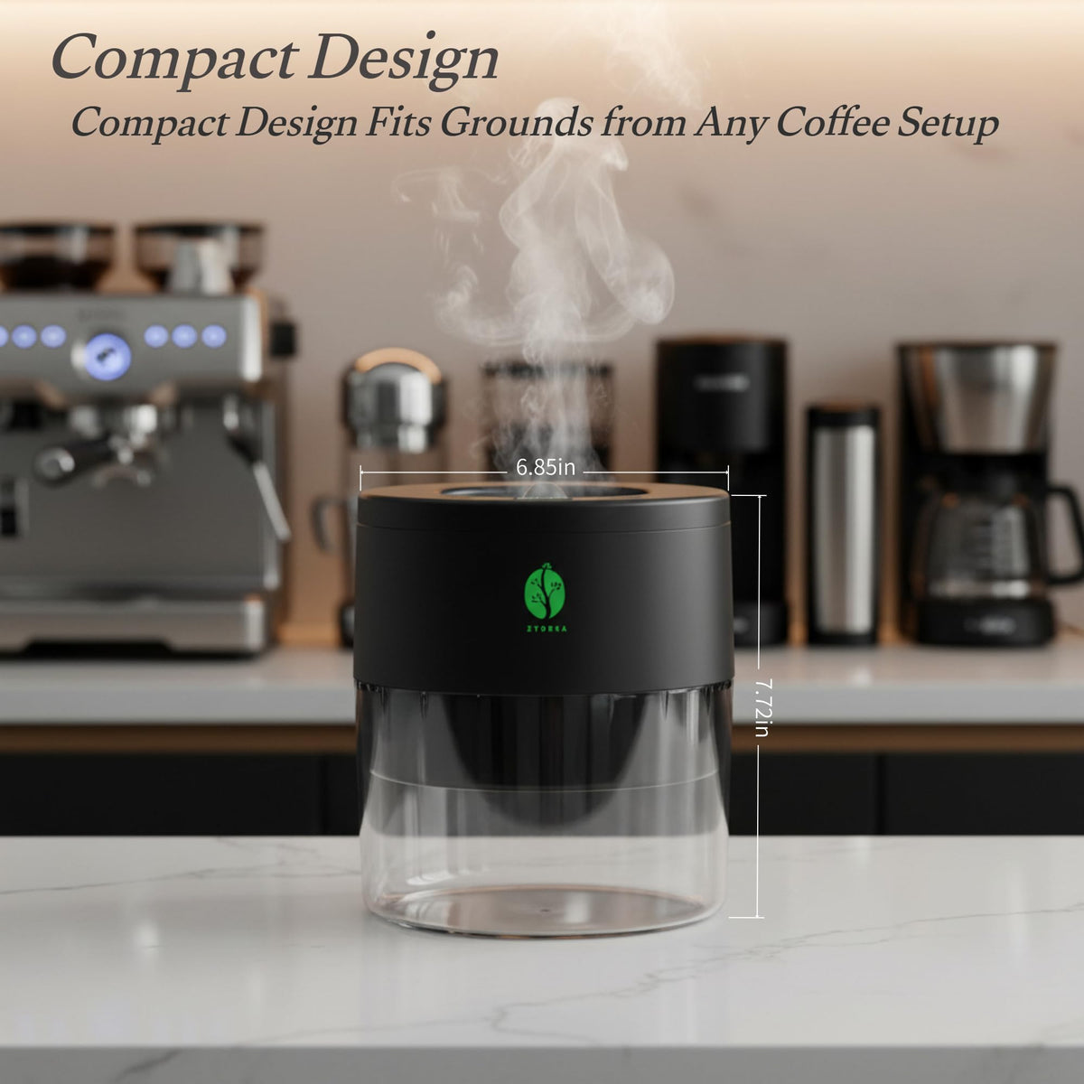 Automatic Coffee Grounds Dryer Hands