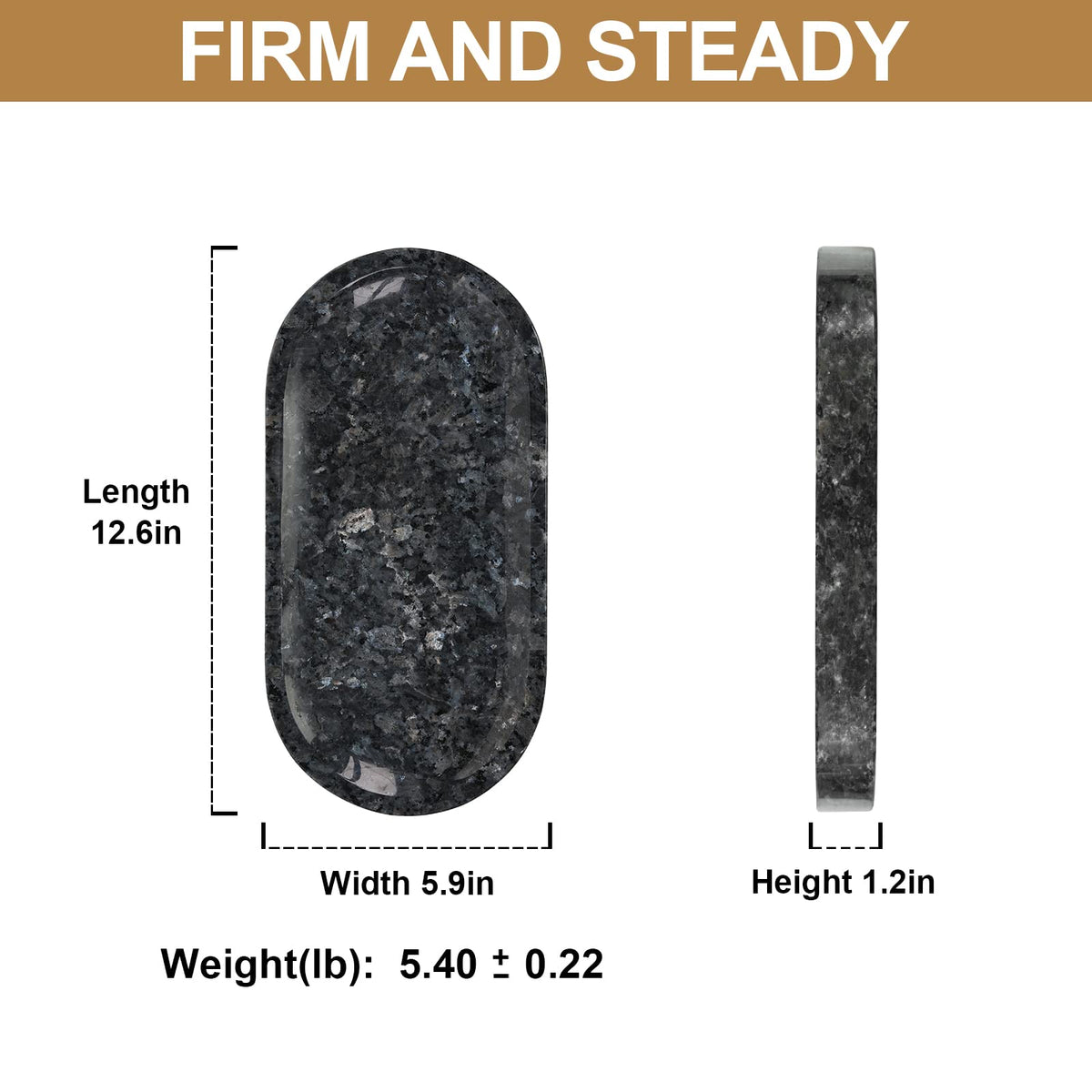 Norwegian Natural Granite Bathroom Tray