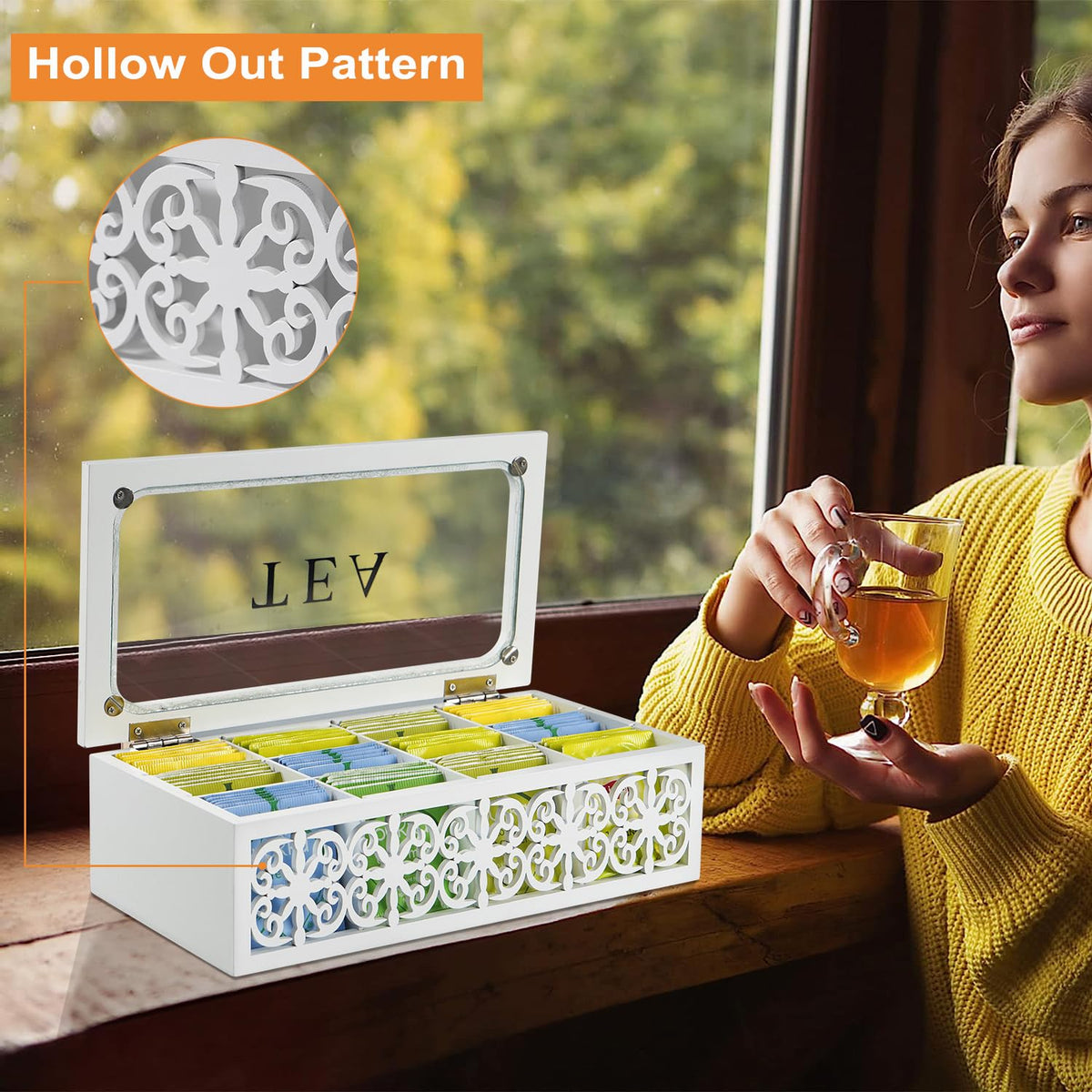 Tea Box Organizer