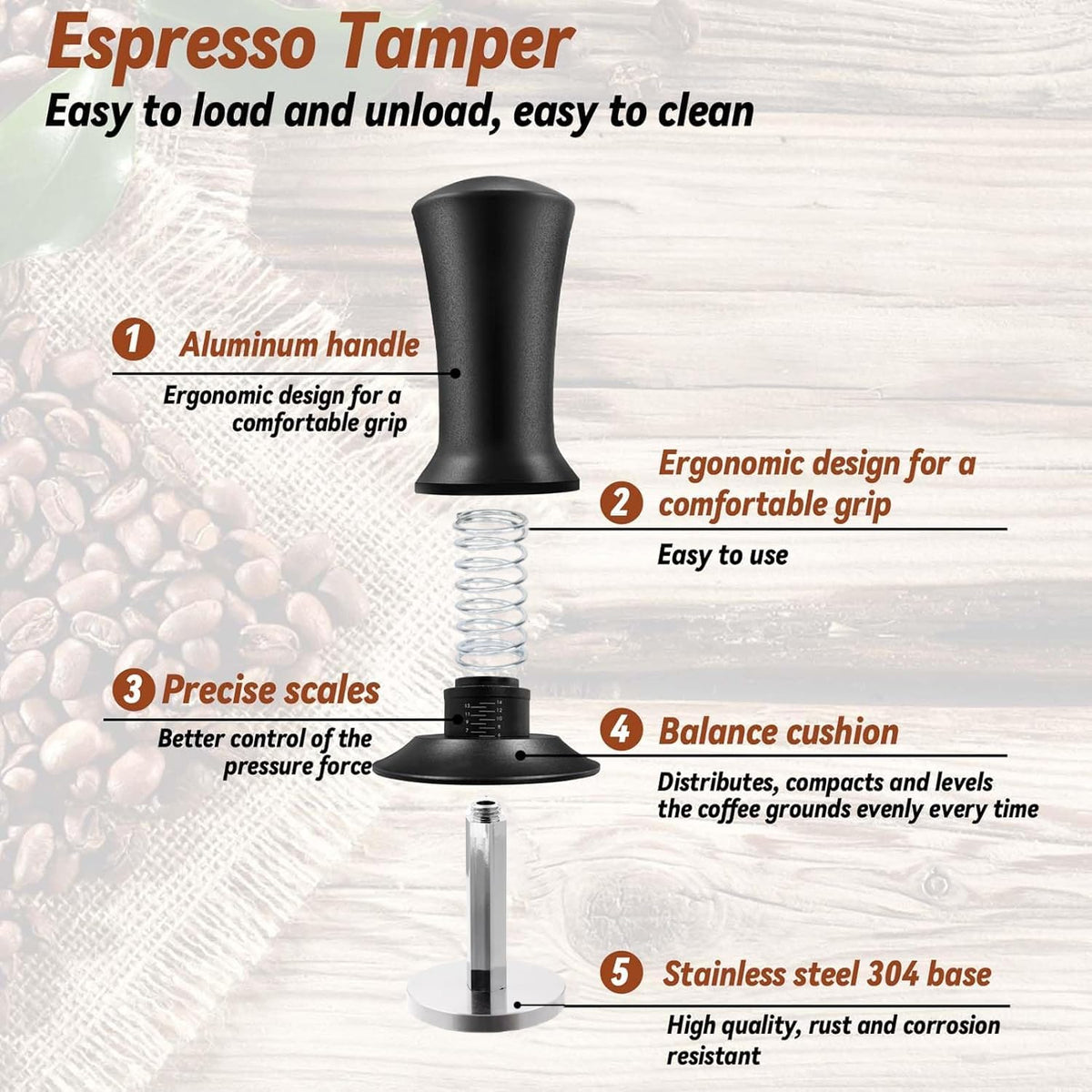 22 PCS Espresso Accessories Kit