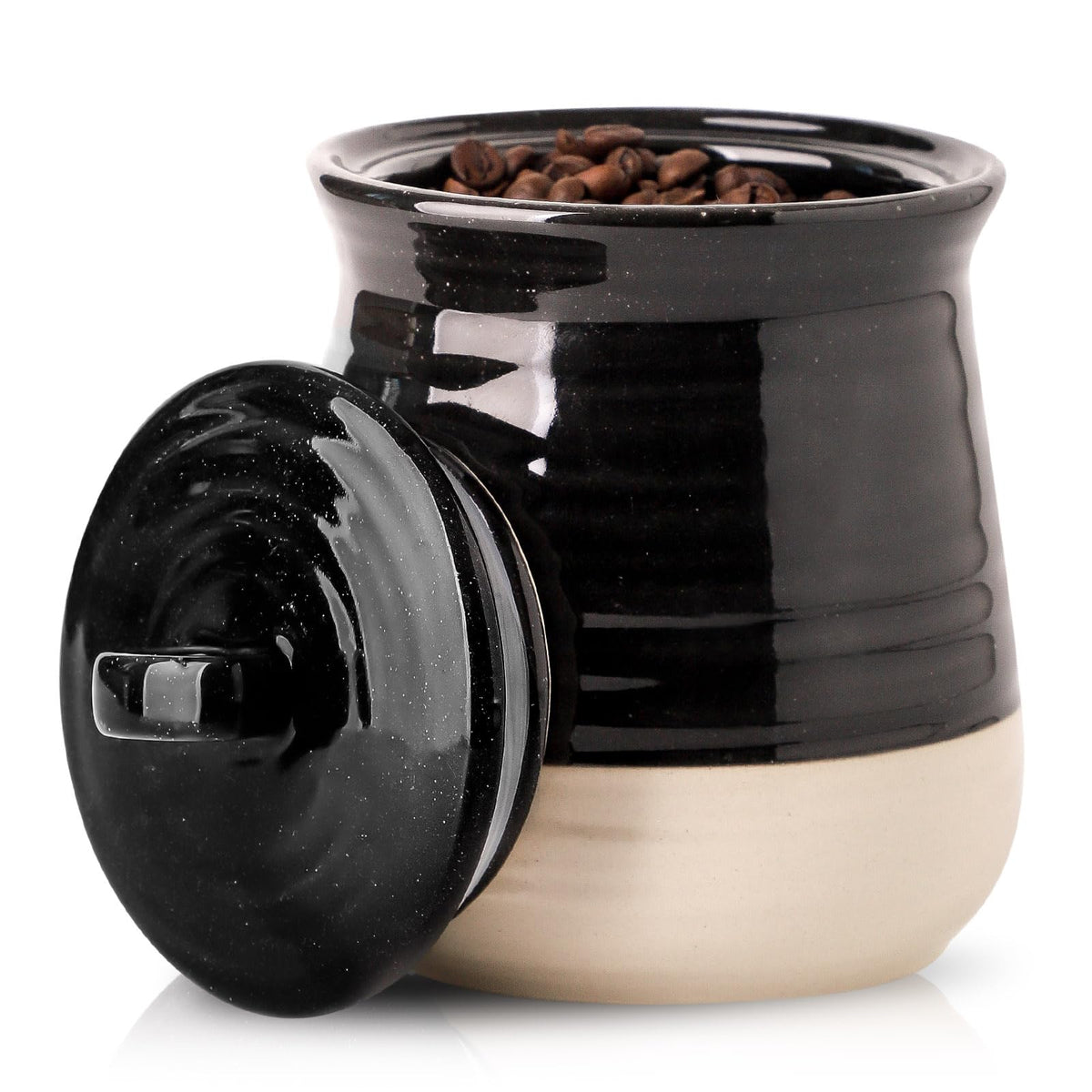 Ceramic Food Storage Jar with Airtight Lid (30 fluid ounce(s))
