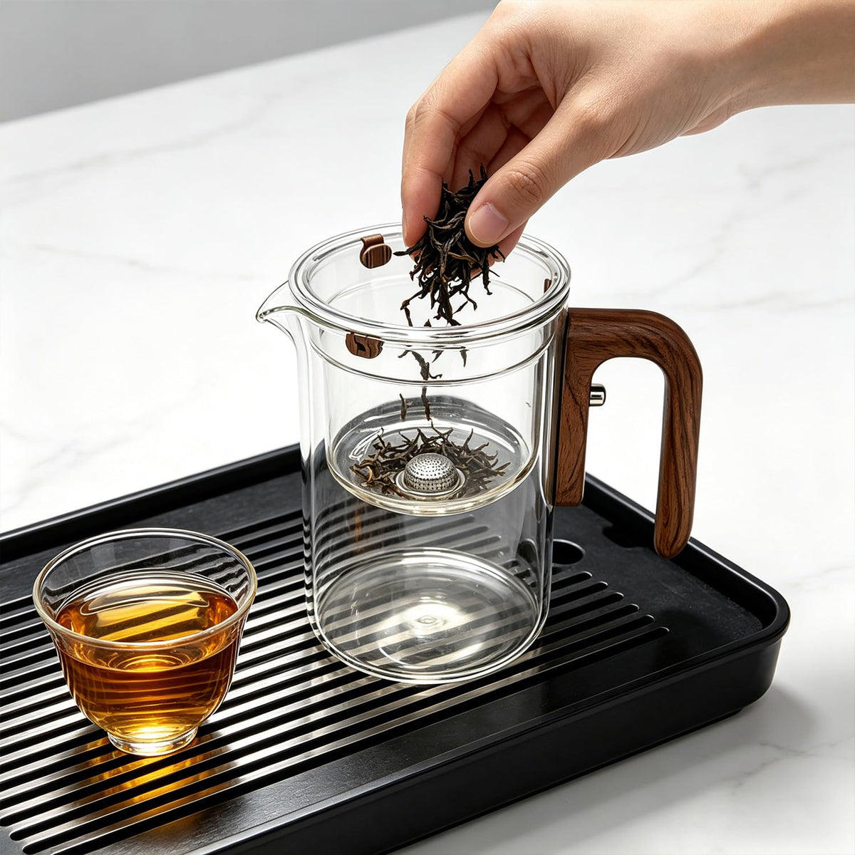 Magic Glass Teapot with Infuser