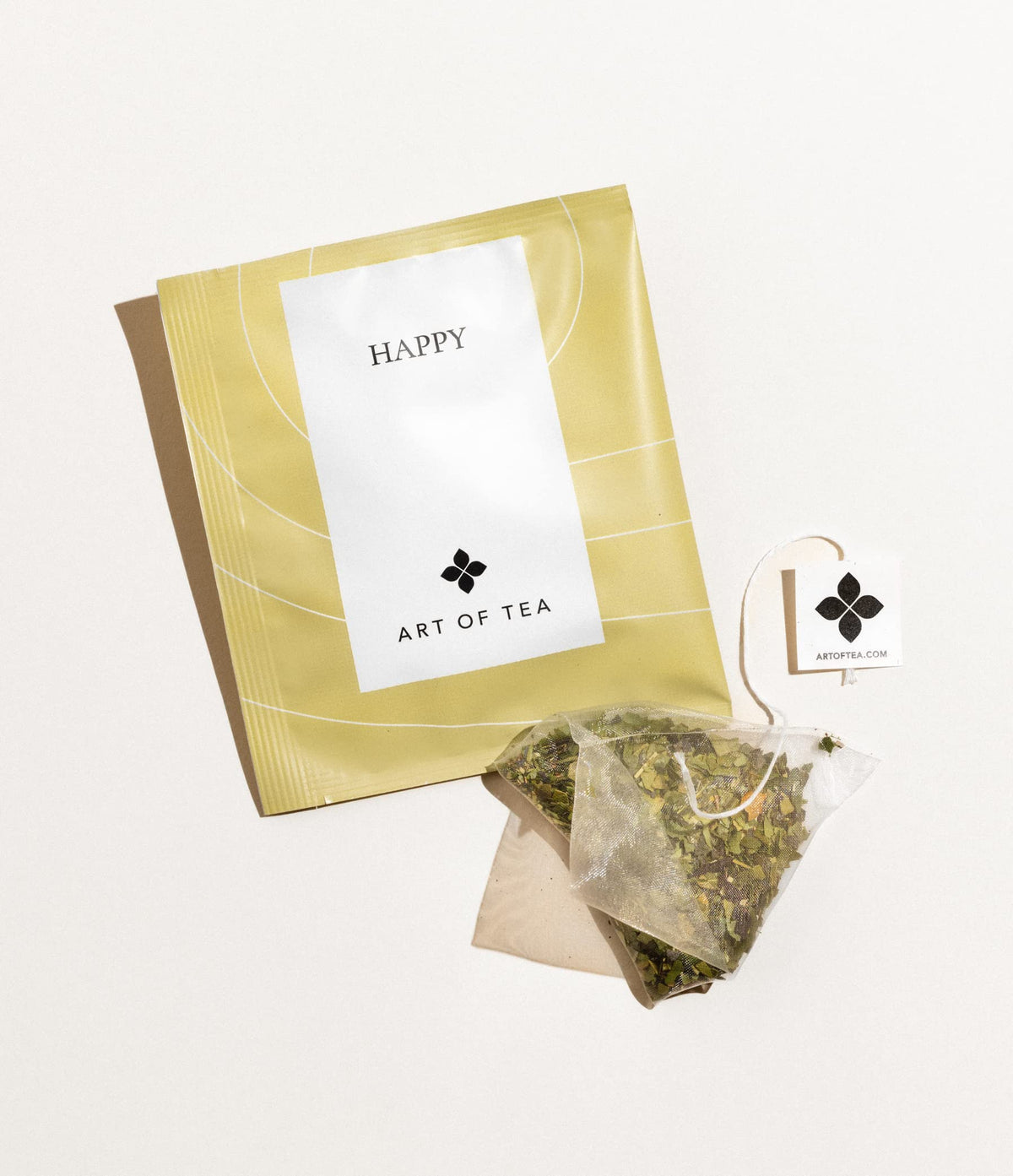 Happy Tea 12 Individually Wrapped Sachets (12 Count)