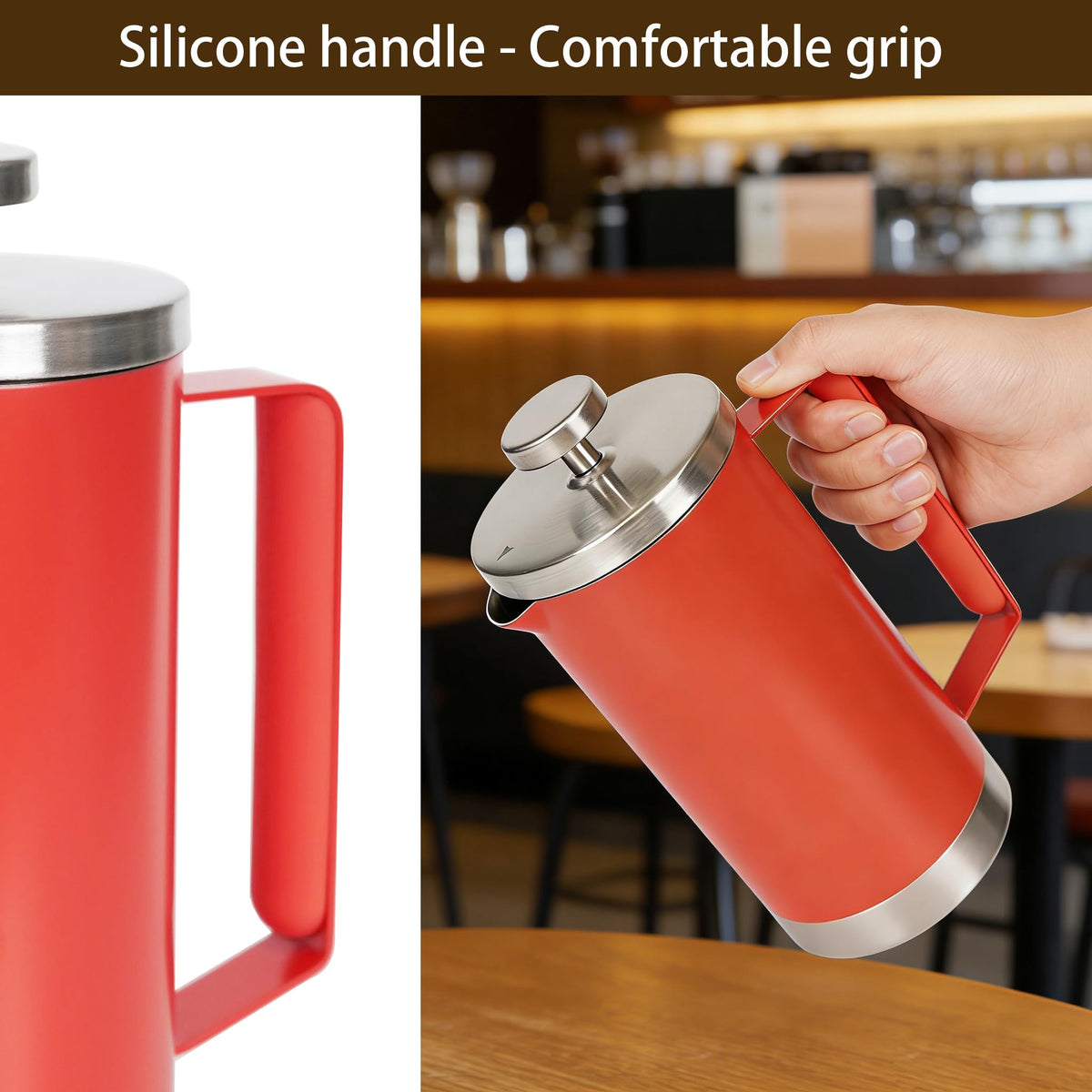 Stainless Steel Small French Press