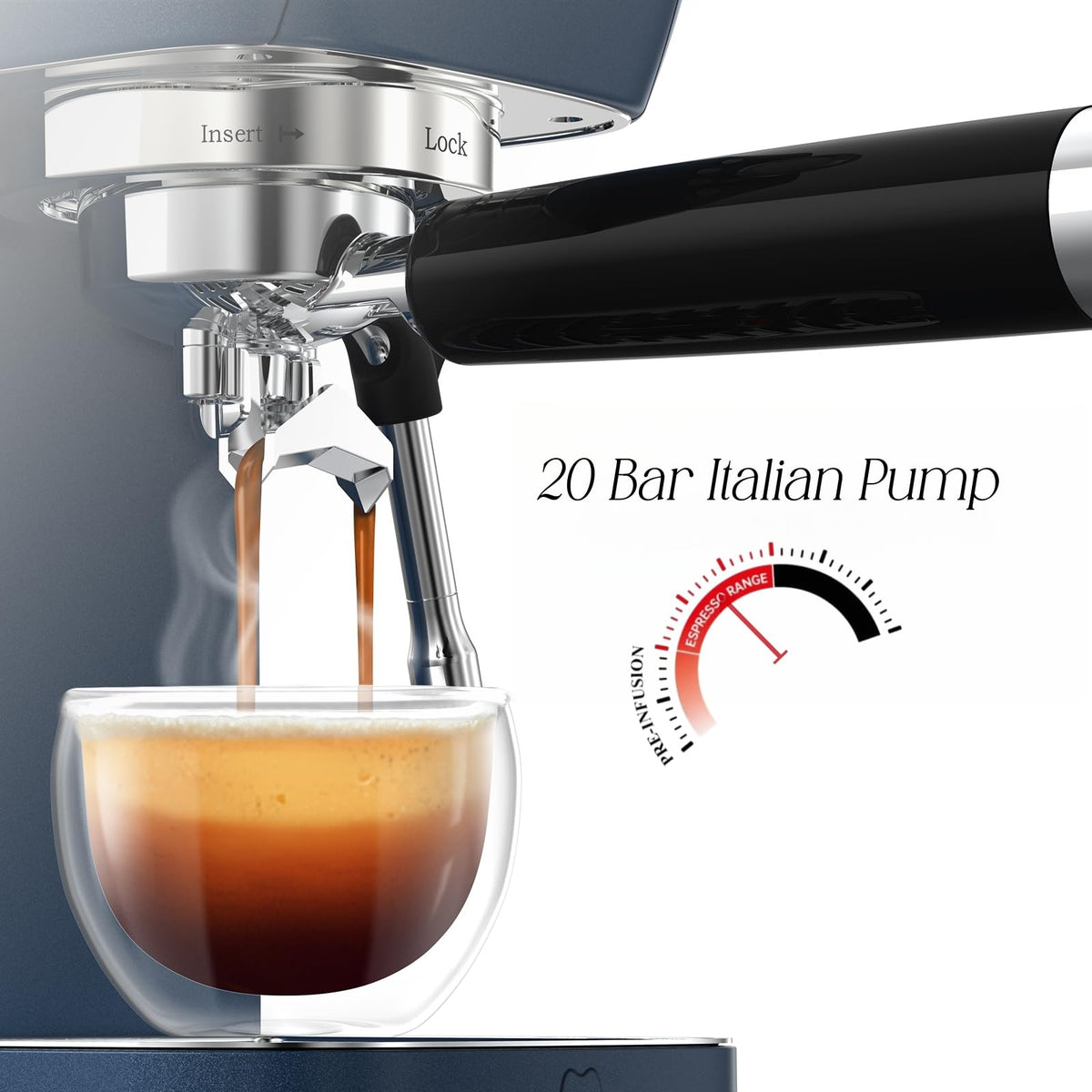 1663L Espresso Machine 20 Bar