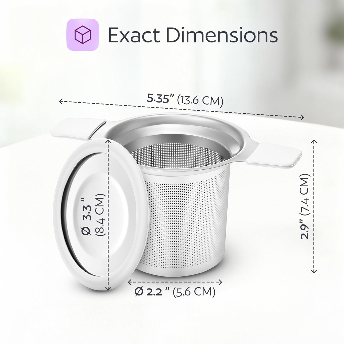 Stainless Steel Tea Infuser for Loose Leaf Tea