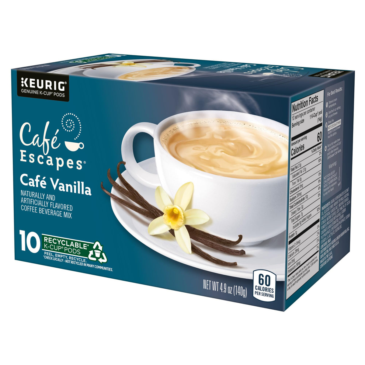 Café Vanilla Coffee Beverage (60 Count)