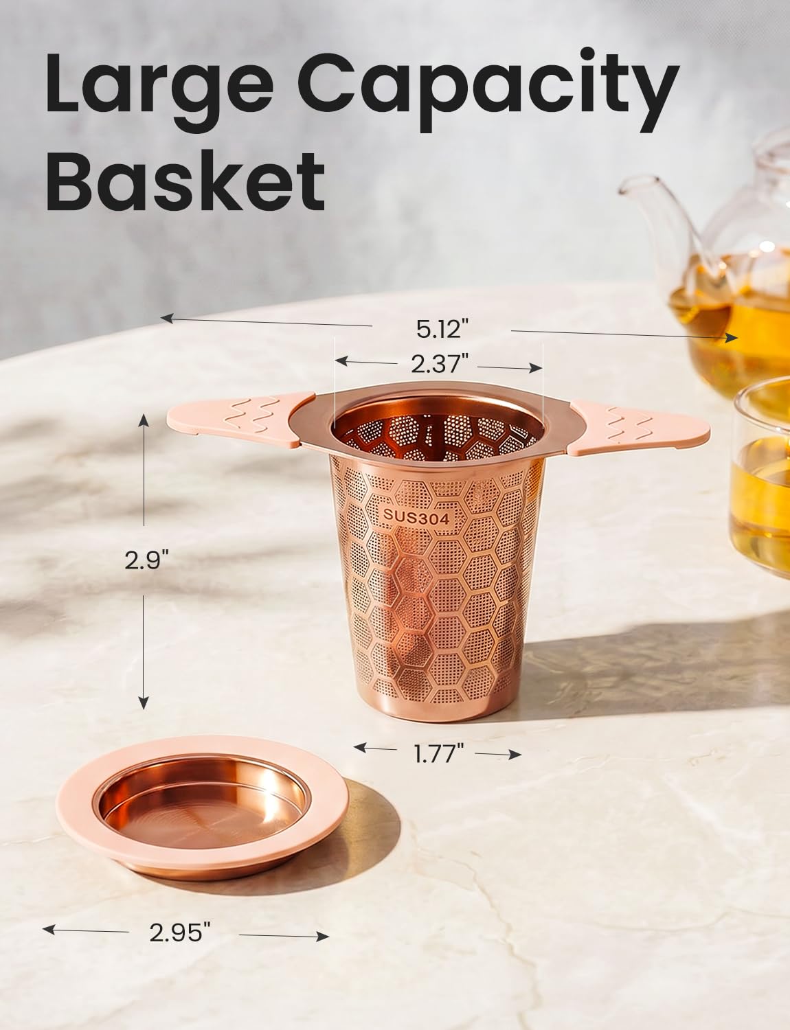Tea Infuser for Loose Leaf Tea