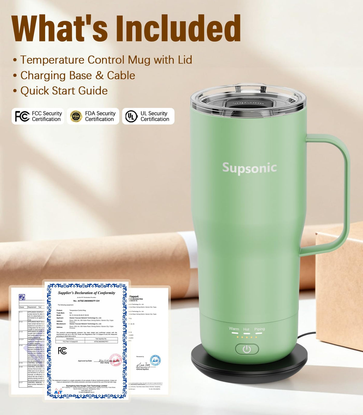 Heated Coffee Mug