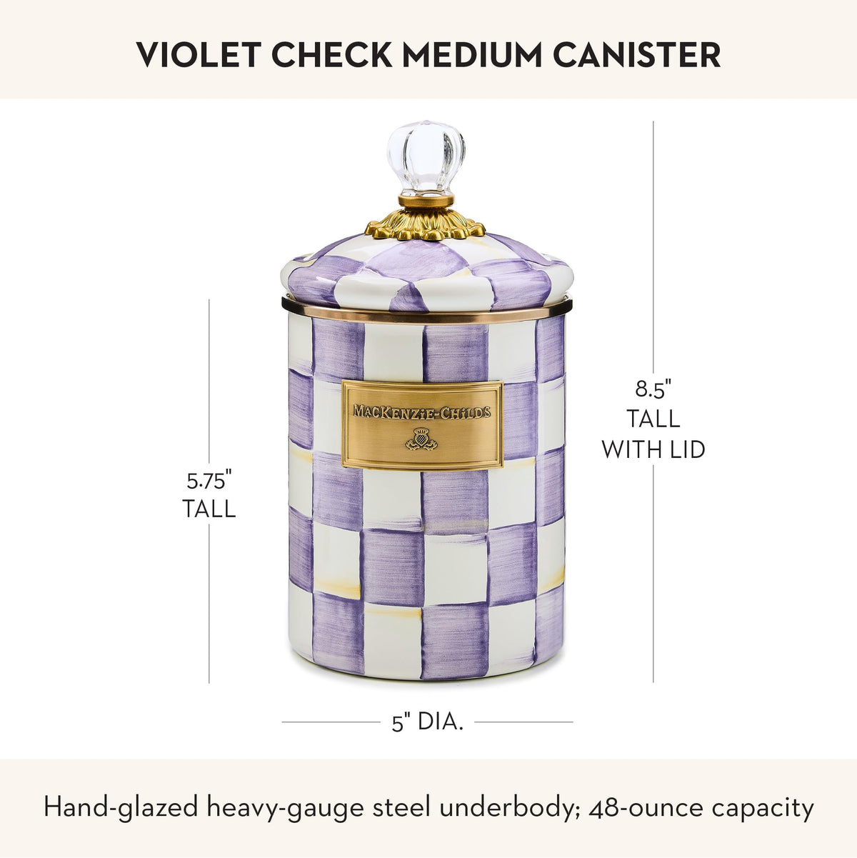 Enamel Canister