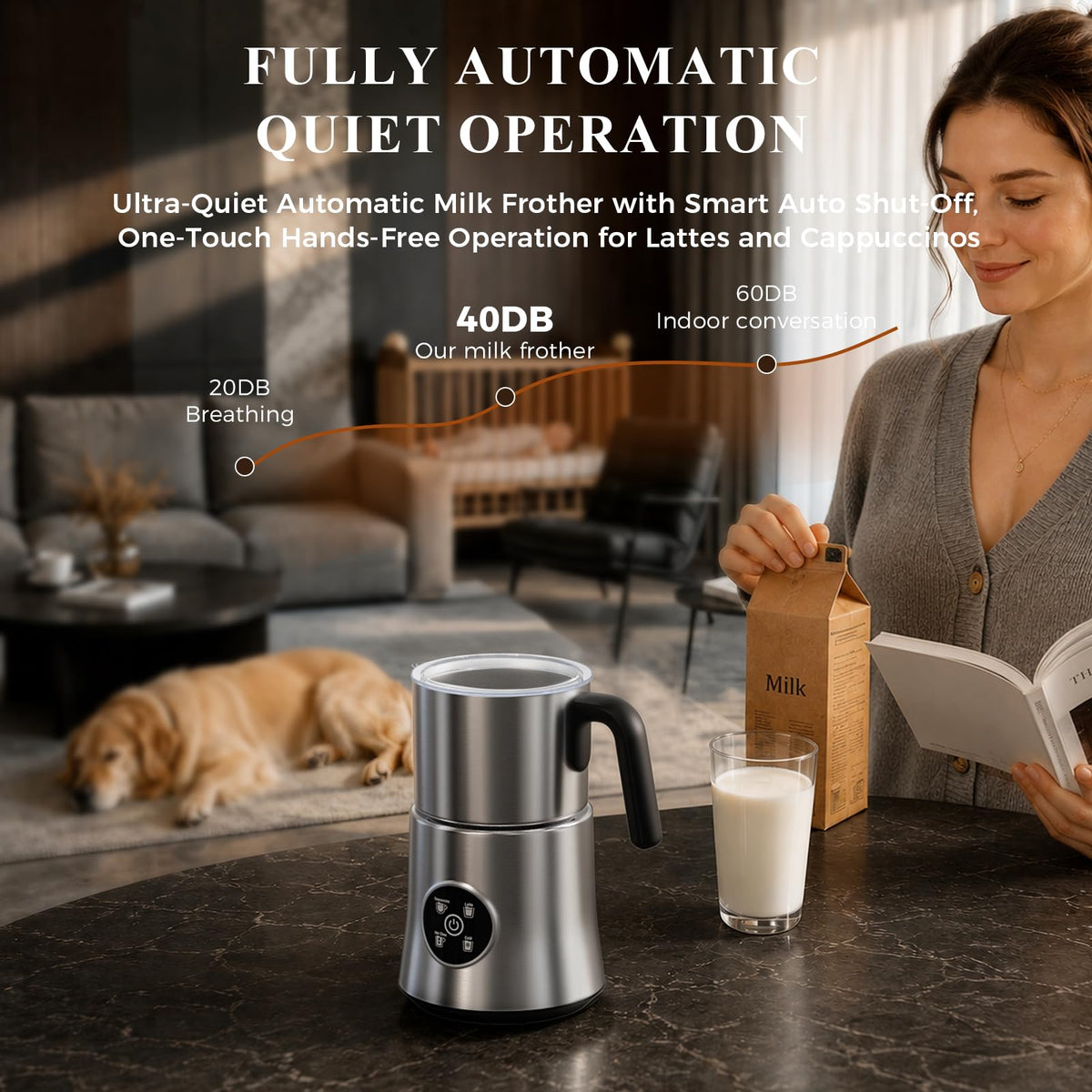 lectric Frother 900ML